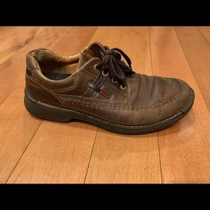Brown Leather Ecco shoes